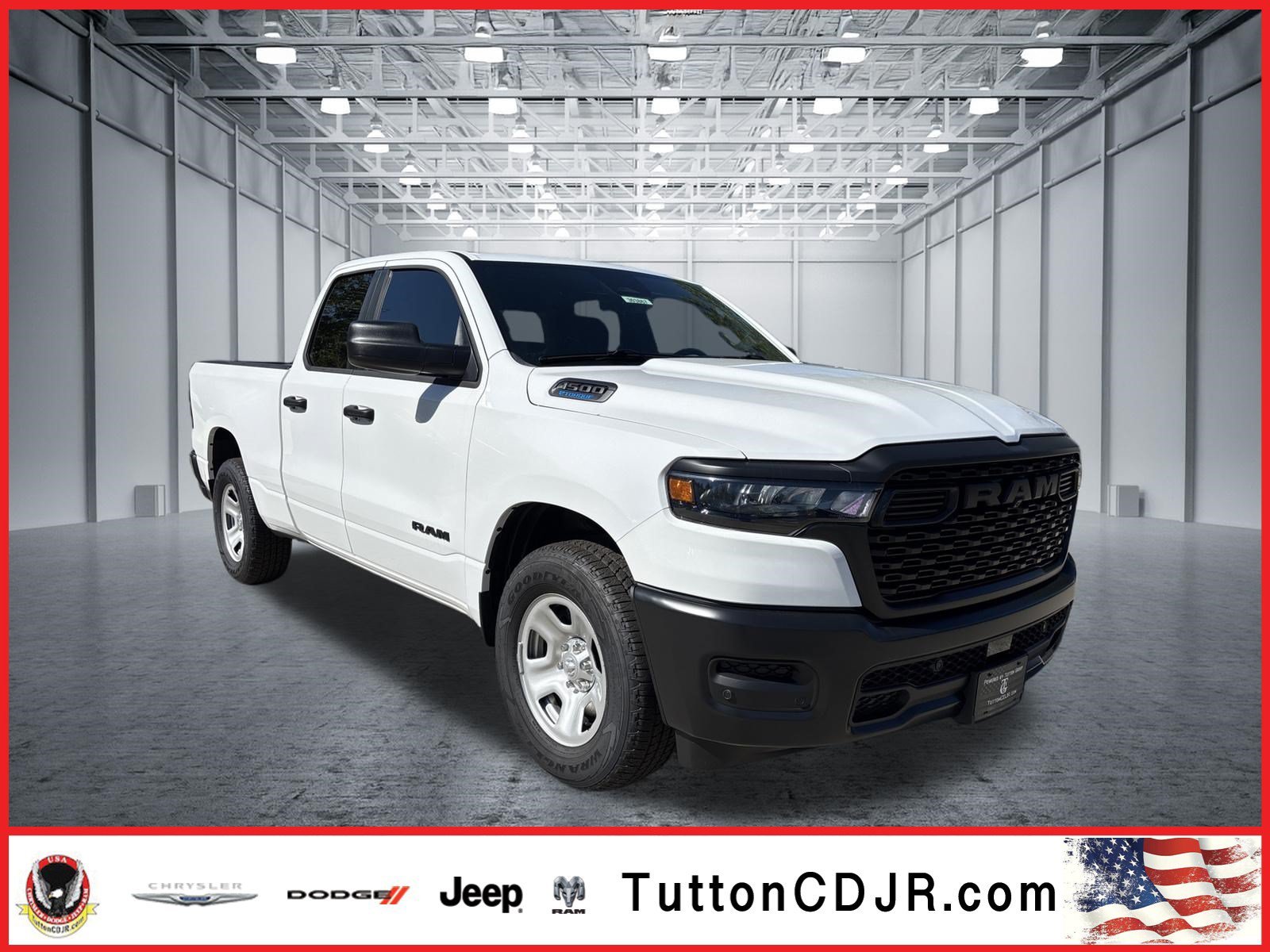 New 2026 Bright White Clearcoat RAM Tradesman image 1
