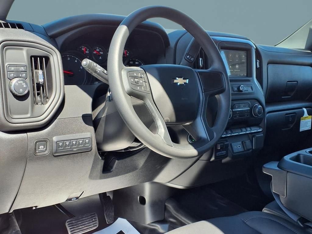 New 2025 Summit White Chevrolet Work Truck image 7