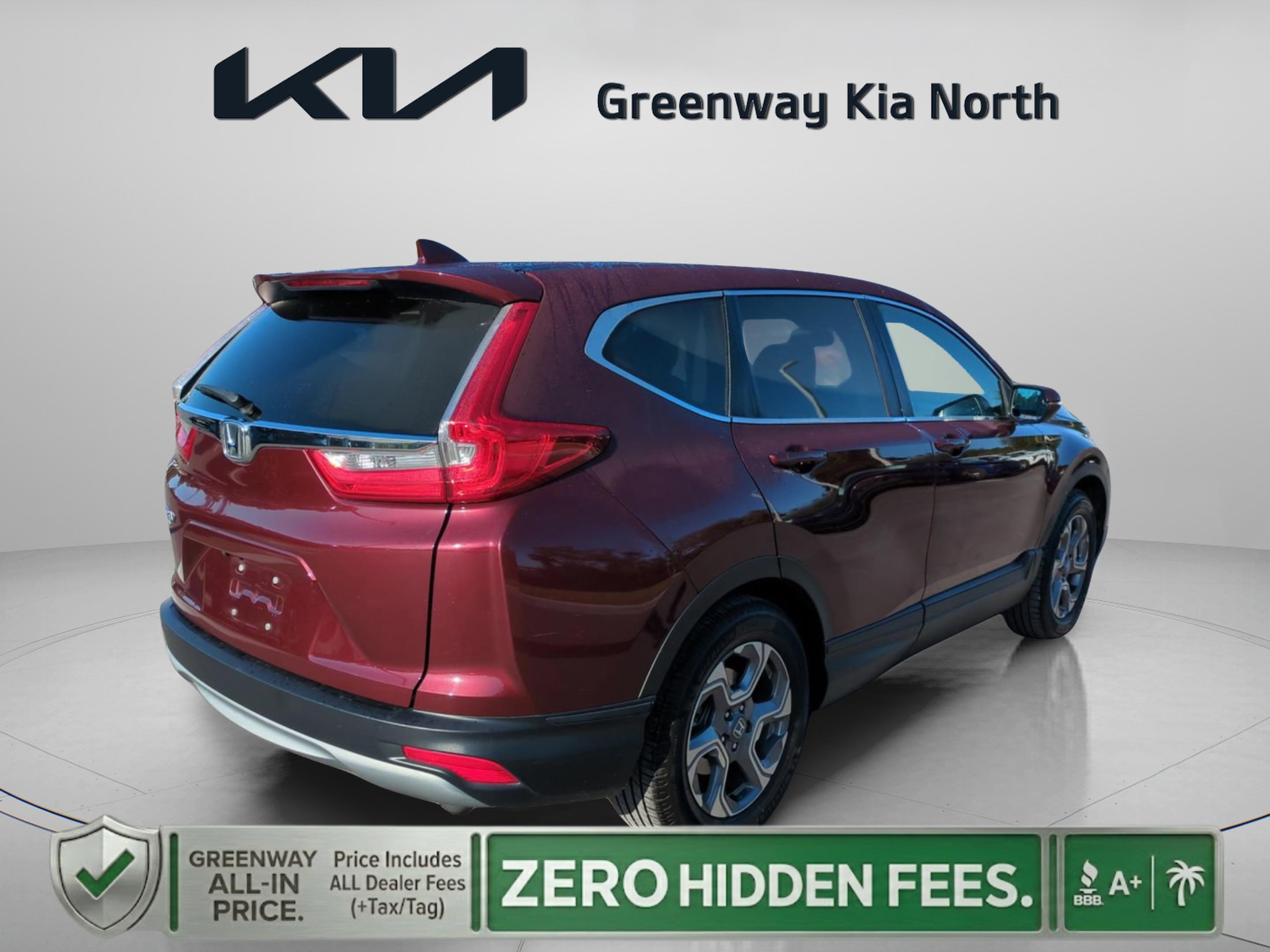 Used 2017 Basque Red Pearl II Honda EX-L image 8