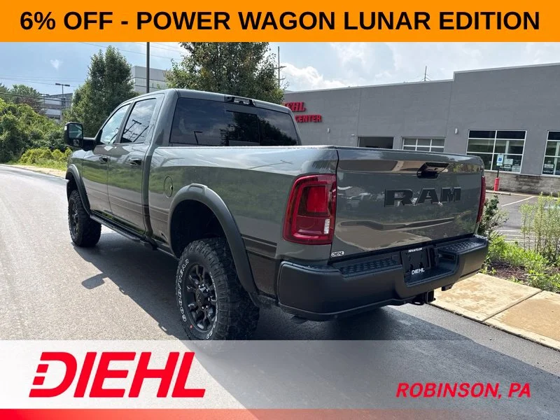 New 2026 Ceramic Gray Clear-Coat Exterior Paint RAM Power Wagon image 5