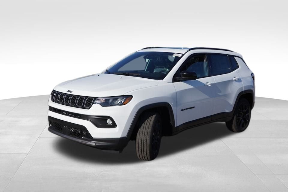 New 2025 Bright White Clear-Coat Exterior Paint Jeep Altitude Special Edition image 7