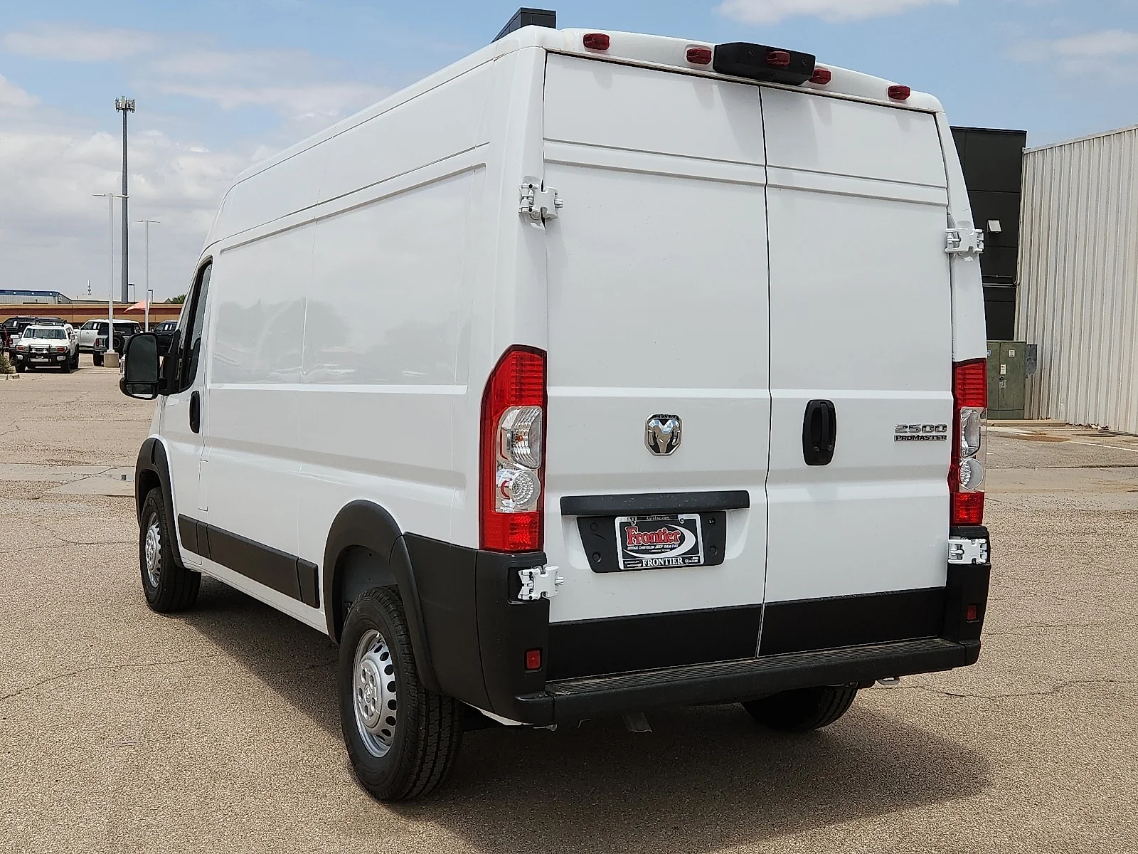 New 2025 Bright White Clear-Coat  Paint Ram PROMASTER 2500 TRADESMAN CARGO VAN HIGH ROOF 136