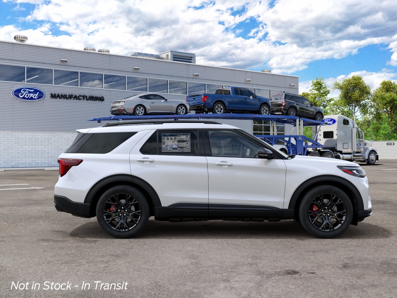 New 2027 Star White Metallic Tri-Coat Ford ST image 5
