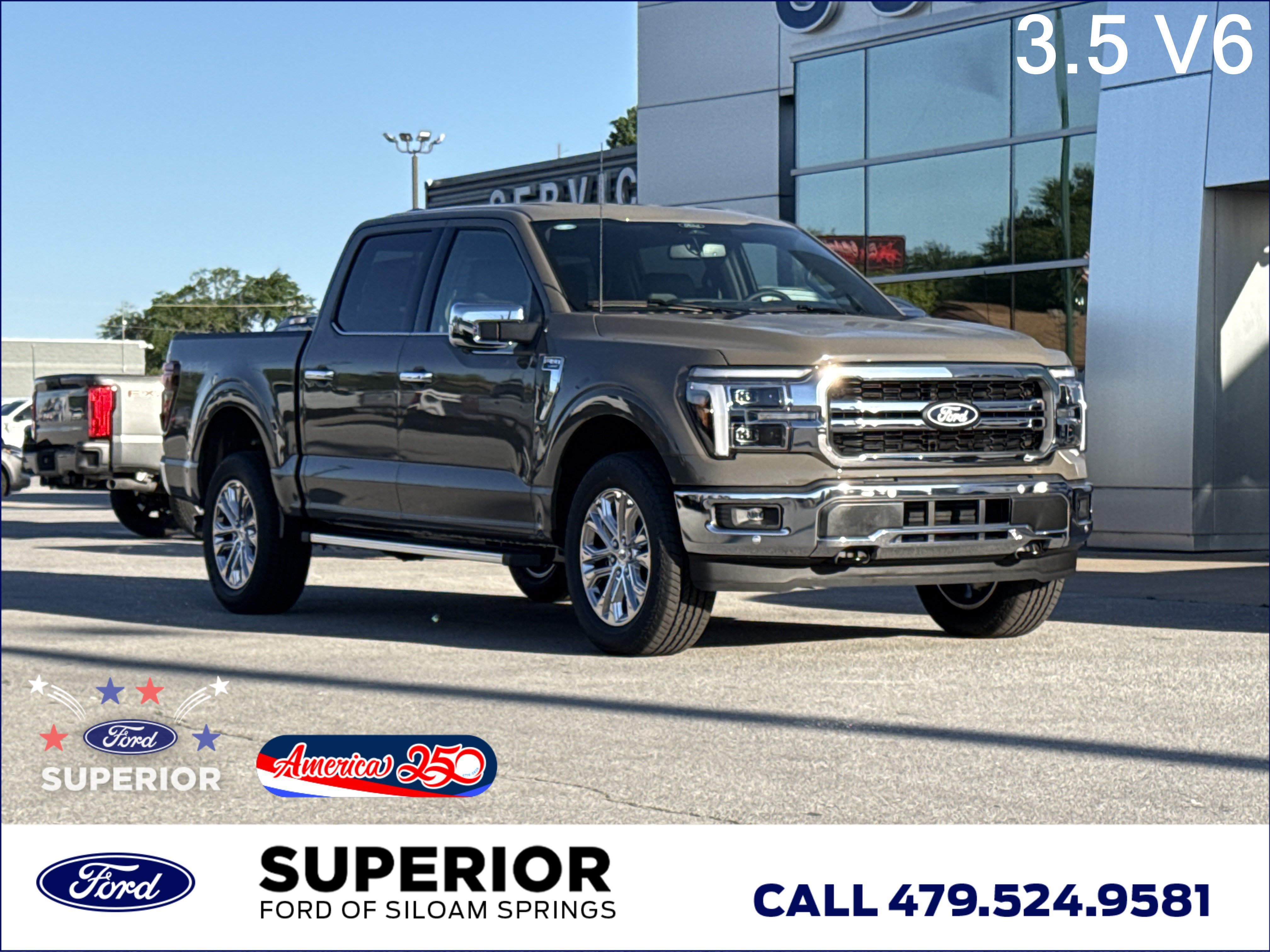 New 2026 Marsh Gray Ford LARIAT image 1