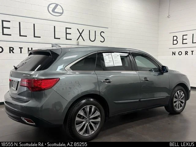 Used 2014 Gray Acura 3.5L Technology Package image 4