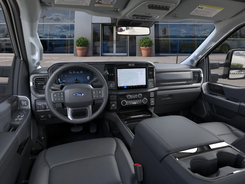 New 2026 Star White Metallic Tri-Coat Ford Lariat image 45