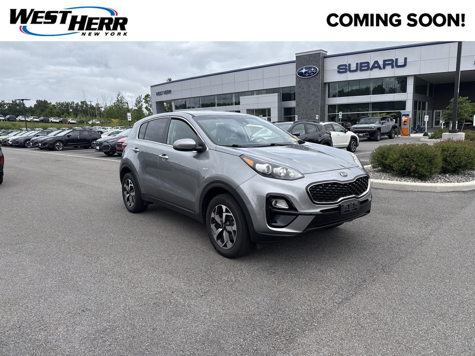 Used 2020 Steel Gray Kia LX image 1