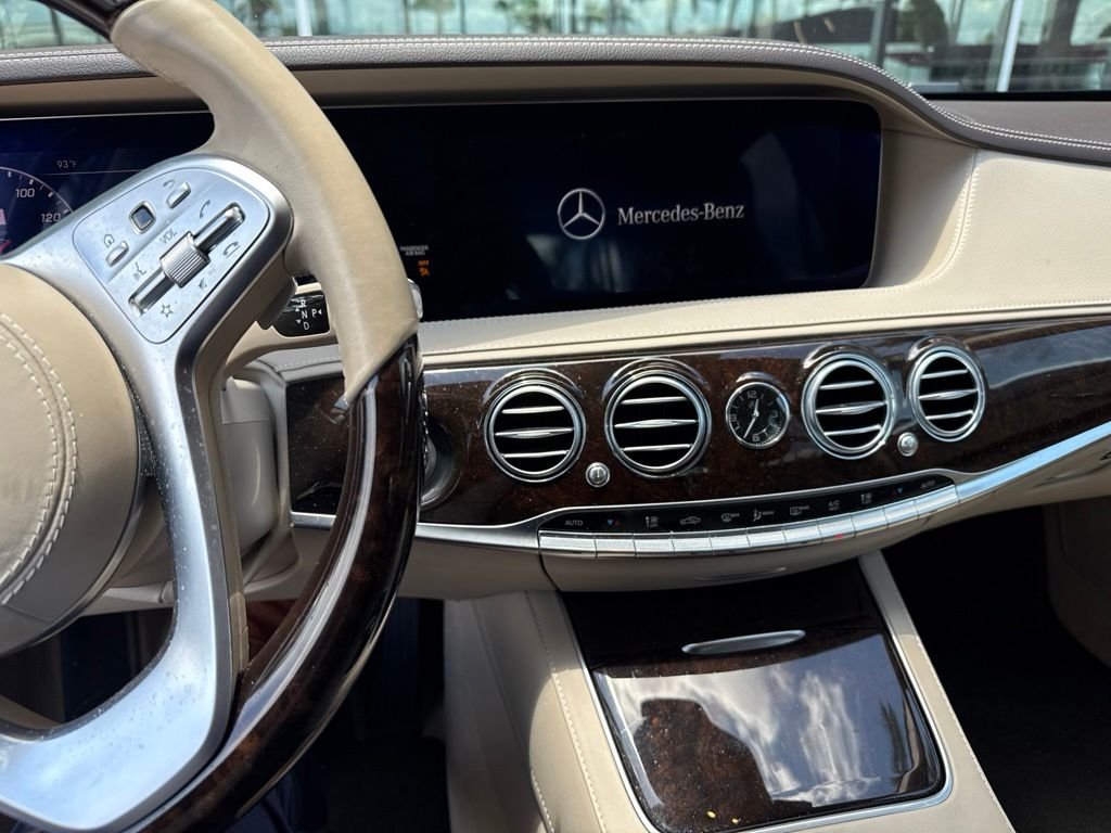 Certified Used 2020 Blue Mercedes-Benz S 560 image 3