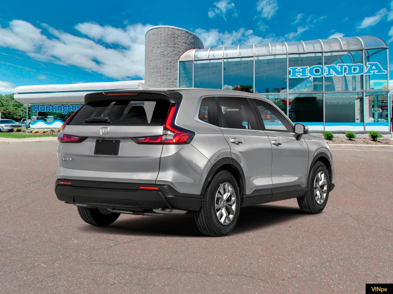 New 2027 Solar Silver Metallic Honda LX image 2