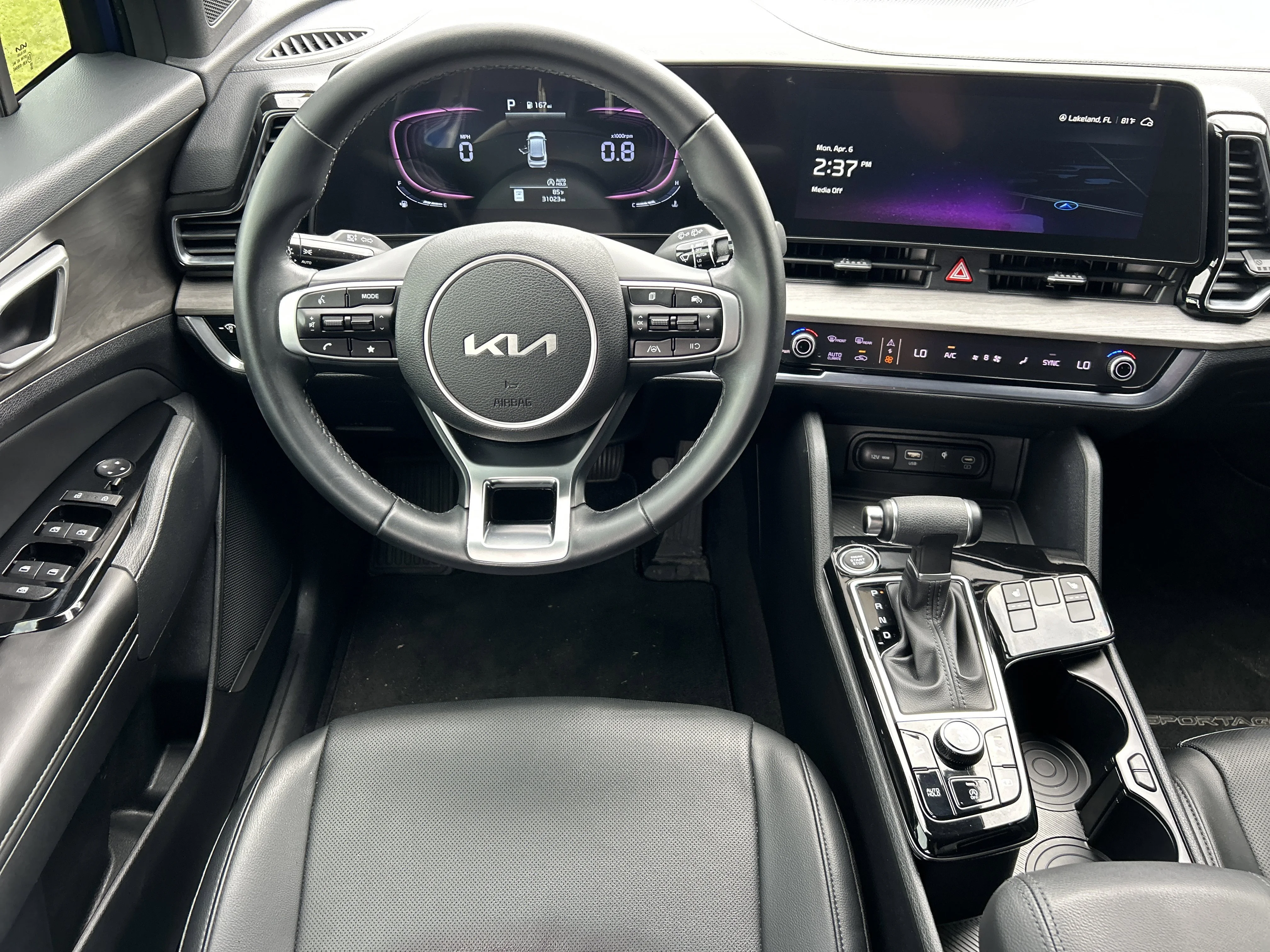 Used 2023 Sapphire Blue Kia X-Line image 15
