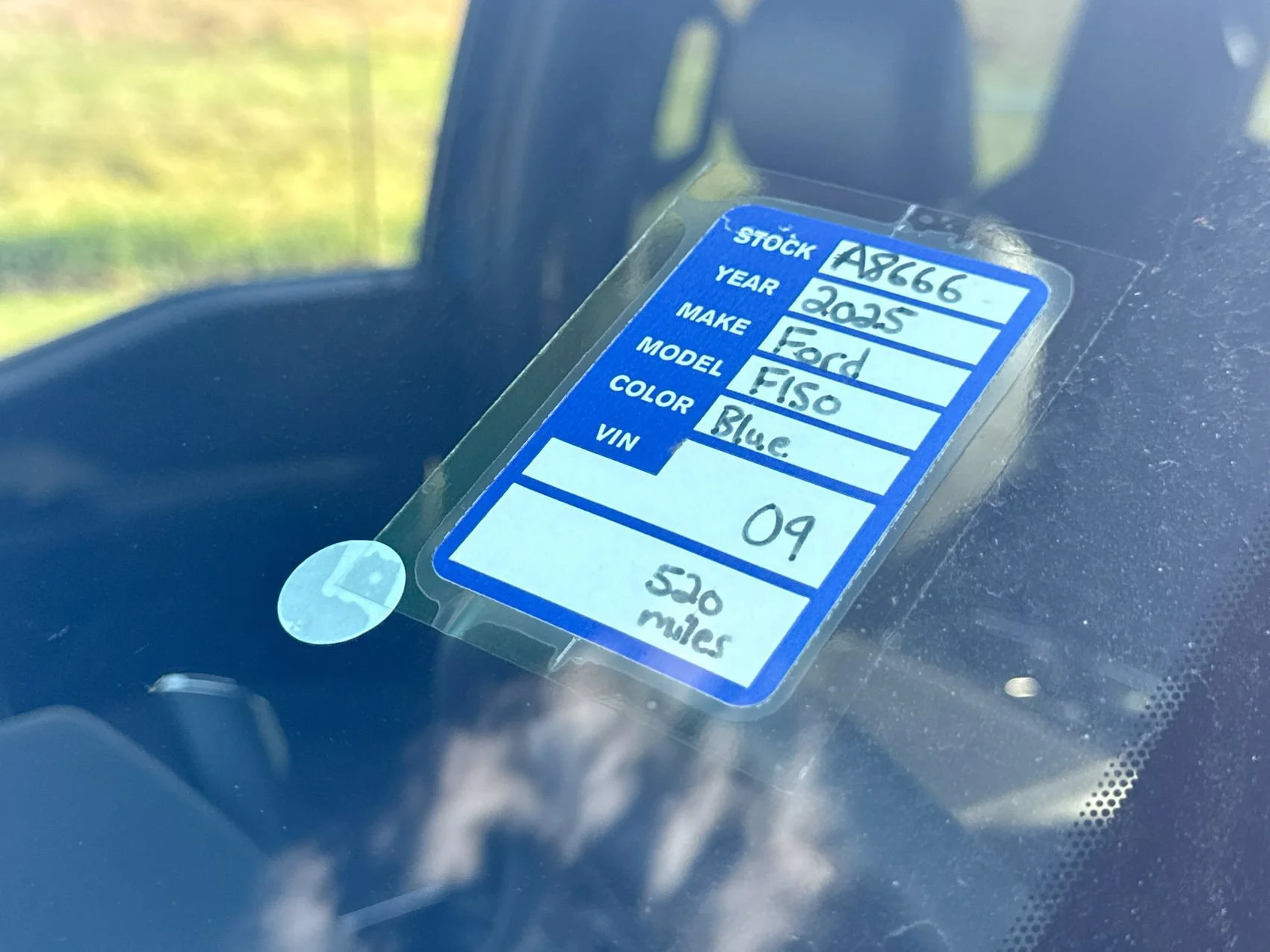 Used 2025 Blue Metallic Ford STX image 26