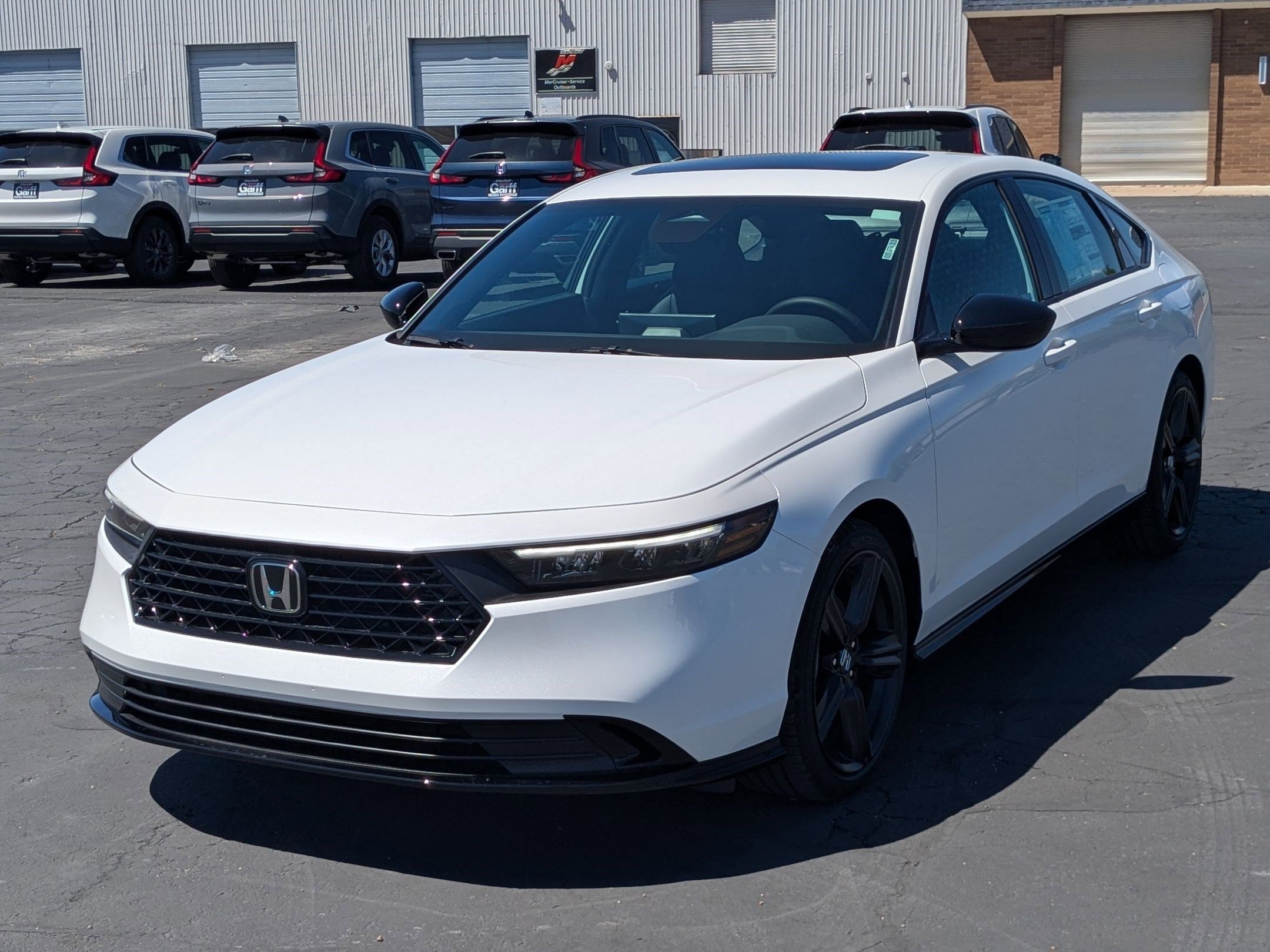 New 2026 Platinum White Pearl Honda Sport-L image 8