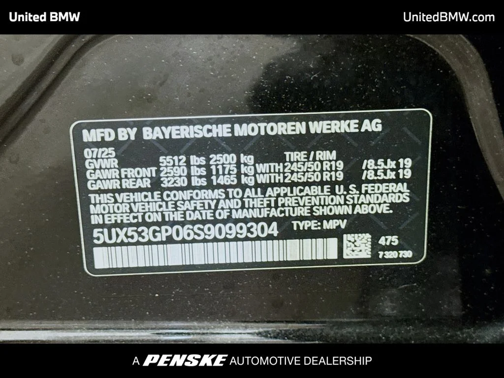 Certified Used 2025 Black Sapphire Metallic BMW 30 xDrive image 15