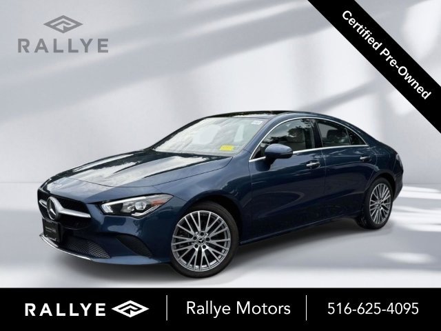 Certified Used 2023 Blue Mercedes-Benz CLA 250 image 1