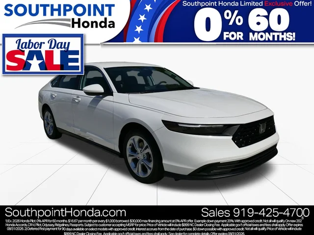 2026 Honda Accord LX