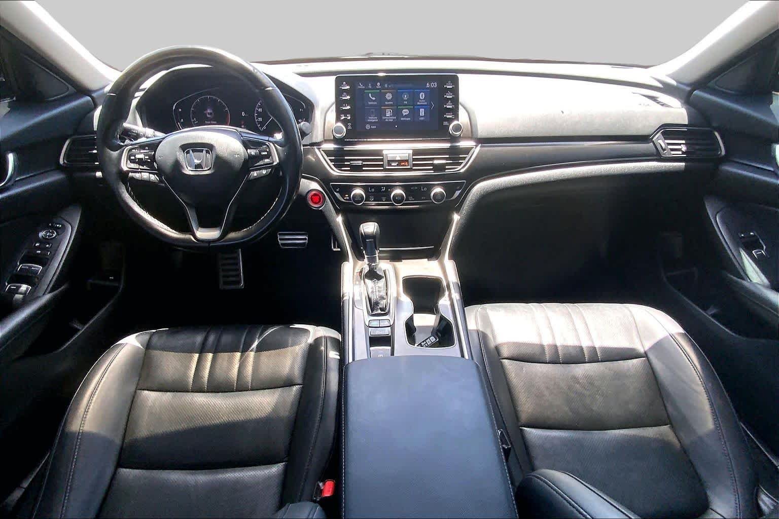 Used 2022 Crystal Black Pearl Honda Sport SE image 15