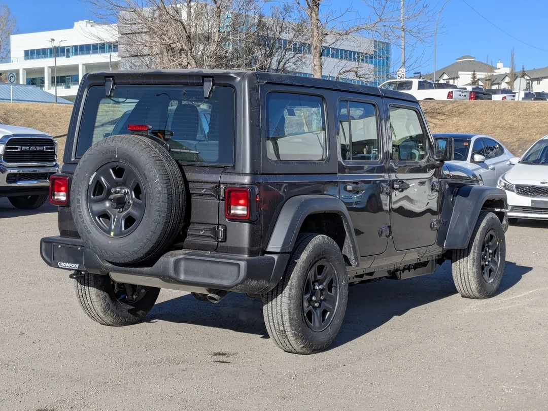 New 2026 Grey Jeep Sport - - 4x4 - 3.6L V6 Engine - 12.3 Uconnect 5 - 3- Piece Hardtop & More! image 8