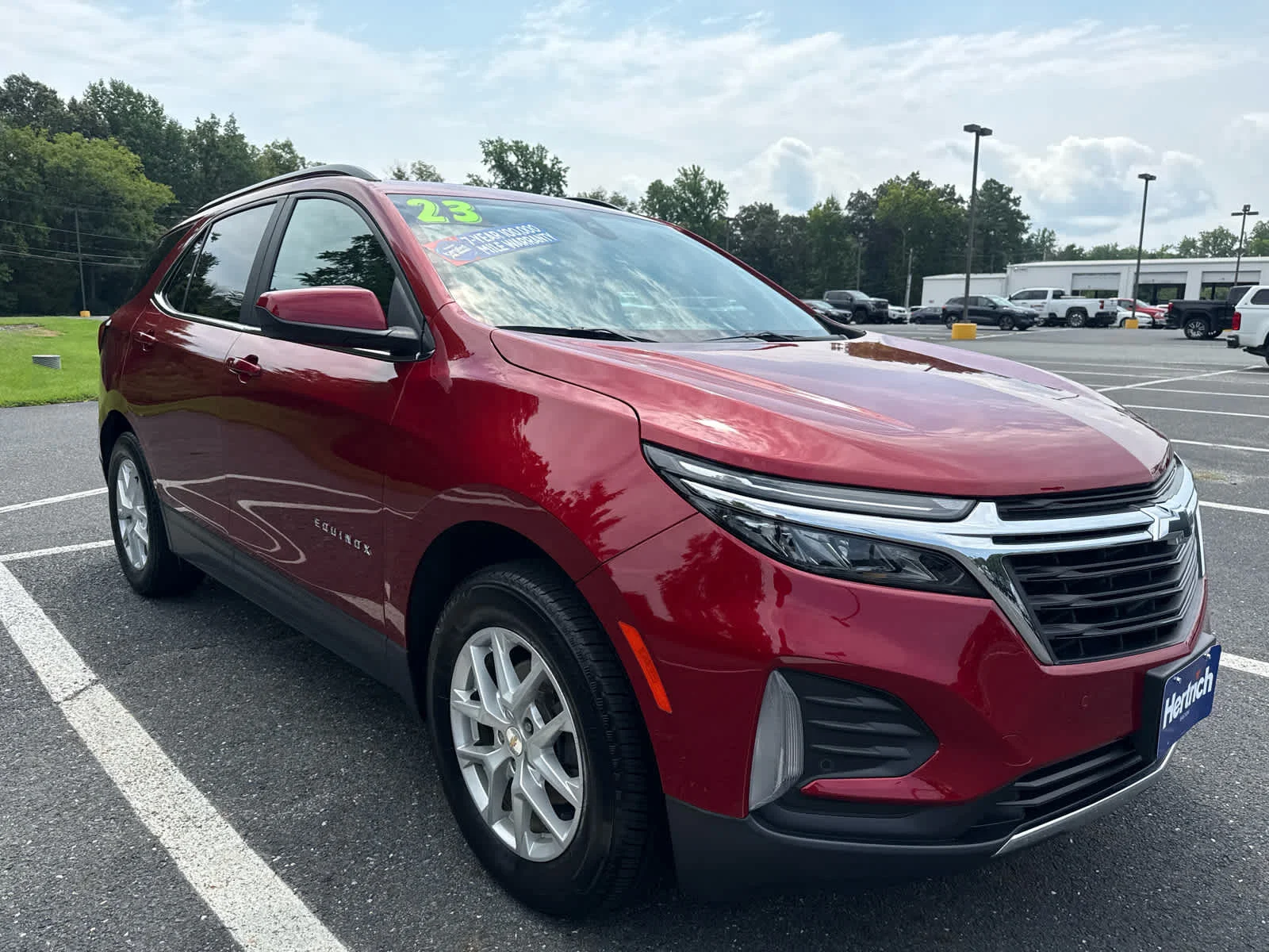 Used 2023 Radiant Red Tintcoat Chevrolet LT image 7