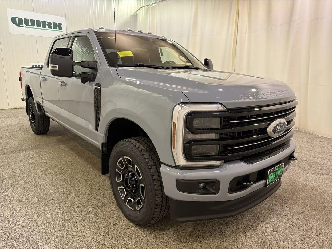 New 2026 Glacier Gray Metallic Tri-Coat Ford F-250® Platinum® image 3