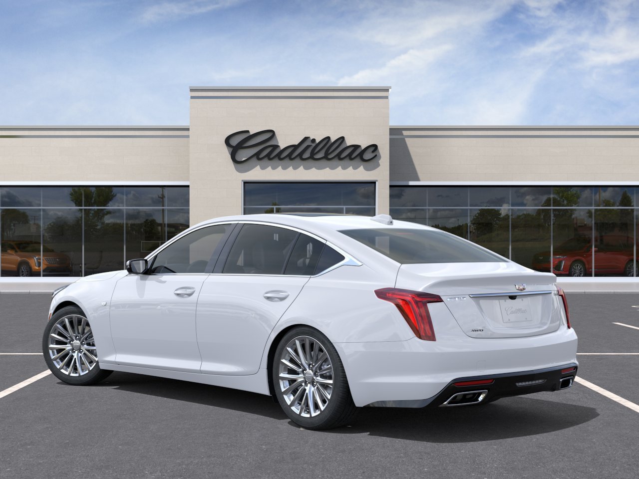New 2026 Vibrant White Tricoat Cadillac Premium Luxury image 3
