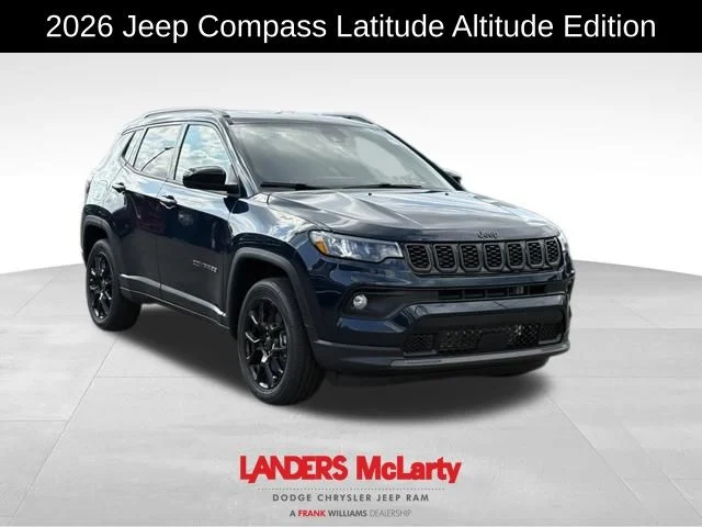 New 2026 Fathom Blue Pearl Coat Jeep Latitude image 2