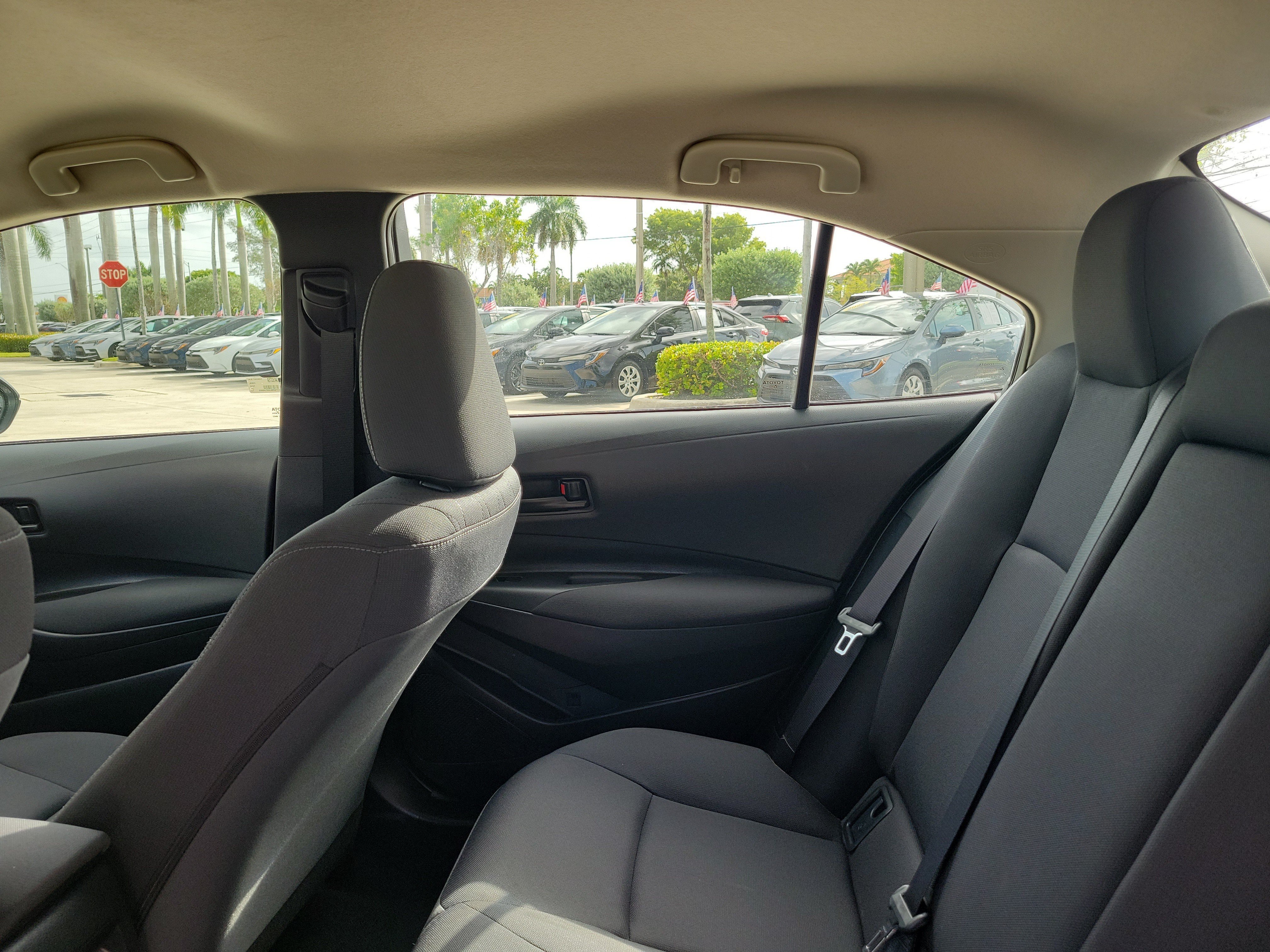 Certified Used 2025 Midnight Black Metallic Toyota LE image 14