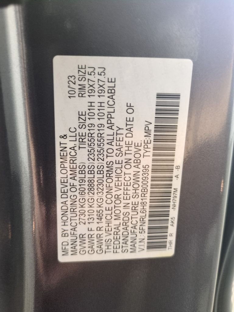 Certified Used 2024 Modern Steel Metallic Honda Touring image 33
