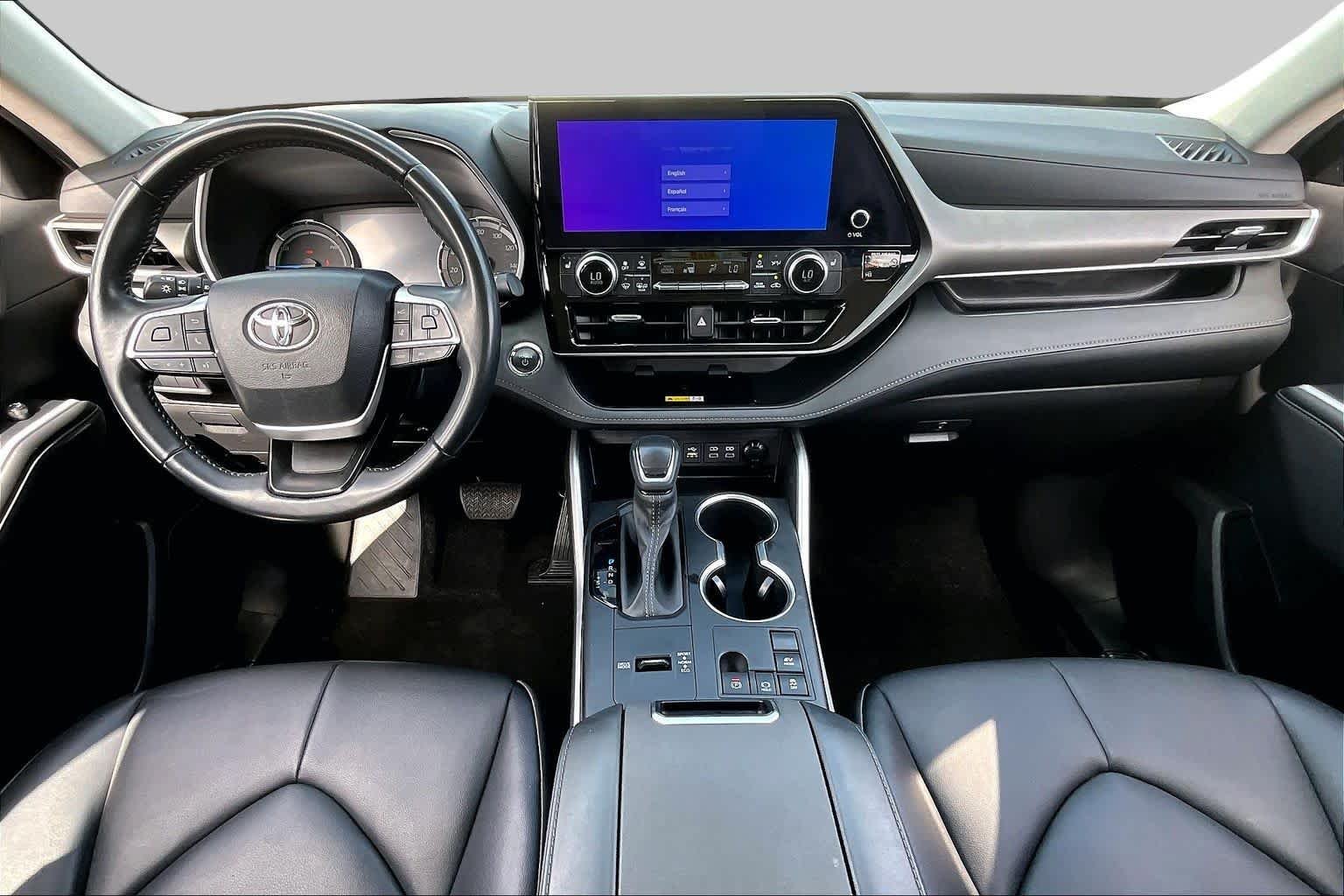 Used 2023 Celestial Silver Metallic Toyota Hybrid XLE image 16