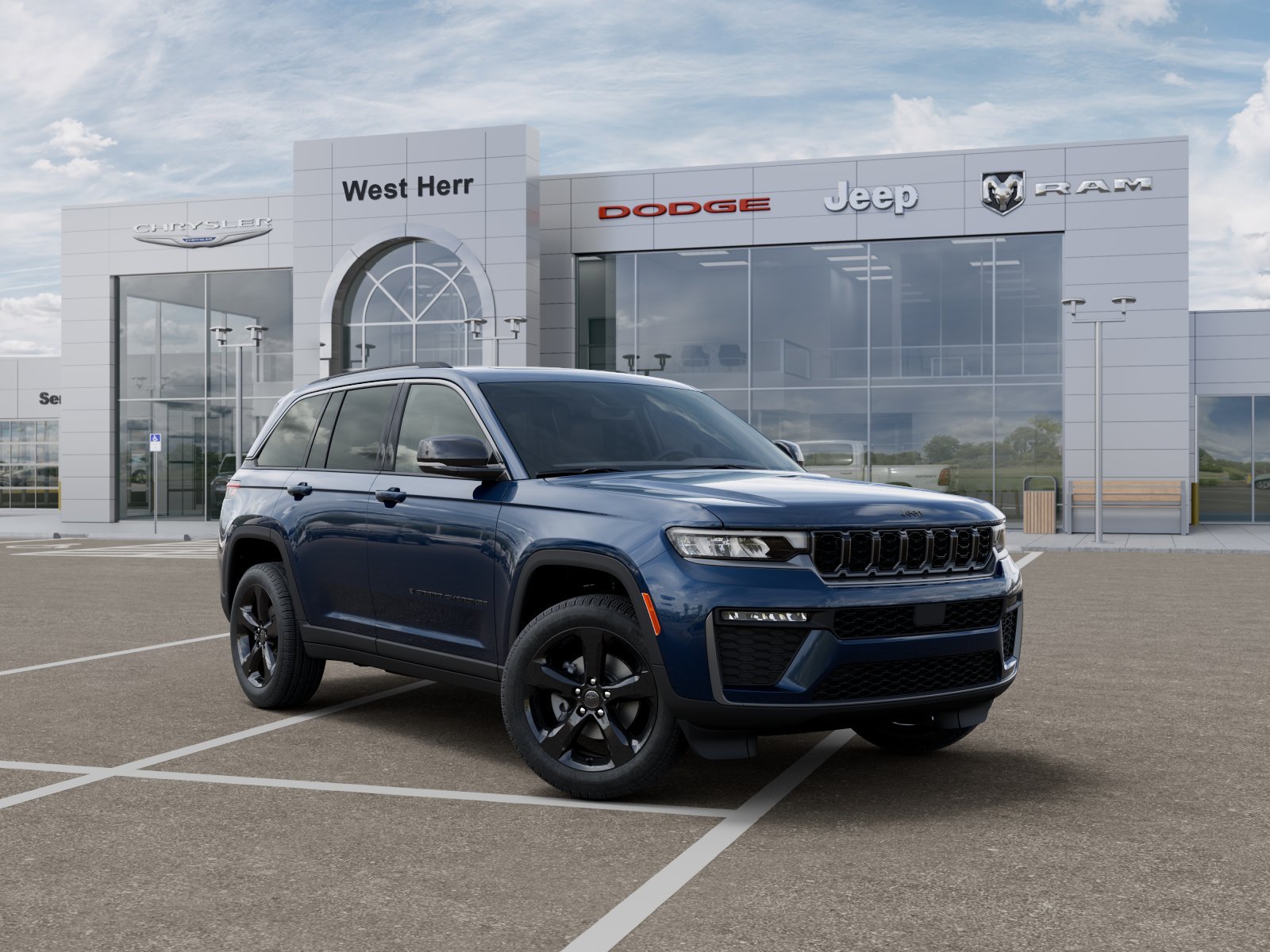 New 2027 Fathom Blue Pearl-Coat Paint Jeep Limited image 18