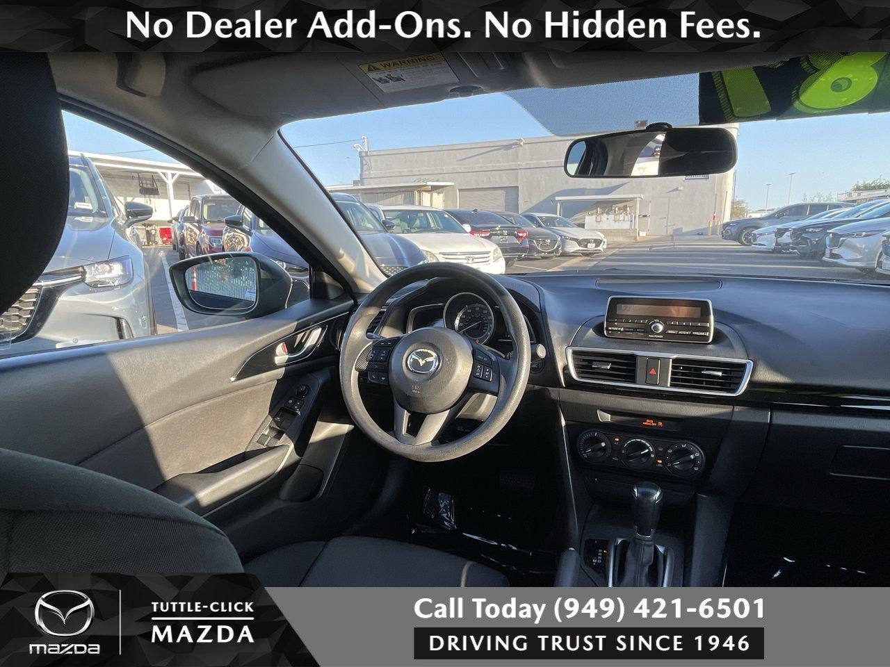 Used 2014 Jet Black Mica Mazda i Sport image 10