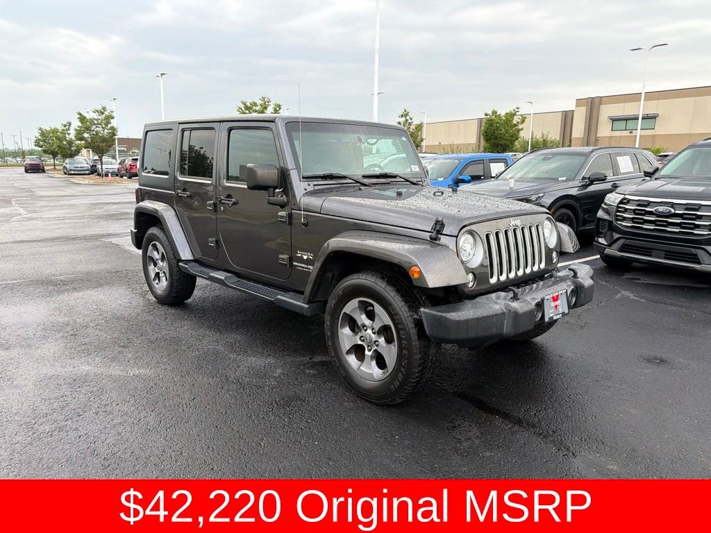 2018 Jeep Wrangler JK Unlimited Sahara