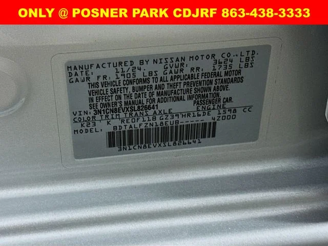 Certified Used 2025 Silver Nissan 1.6 SV image 30