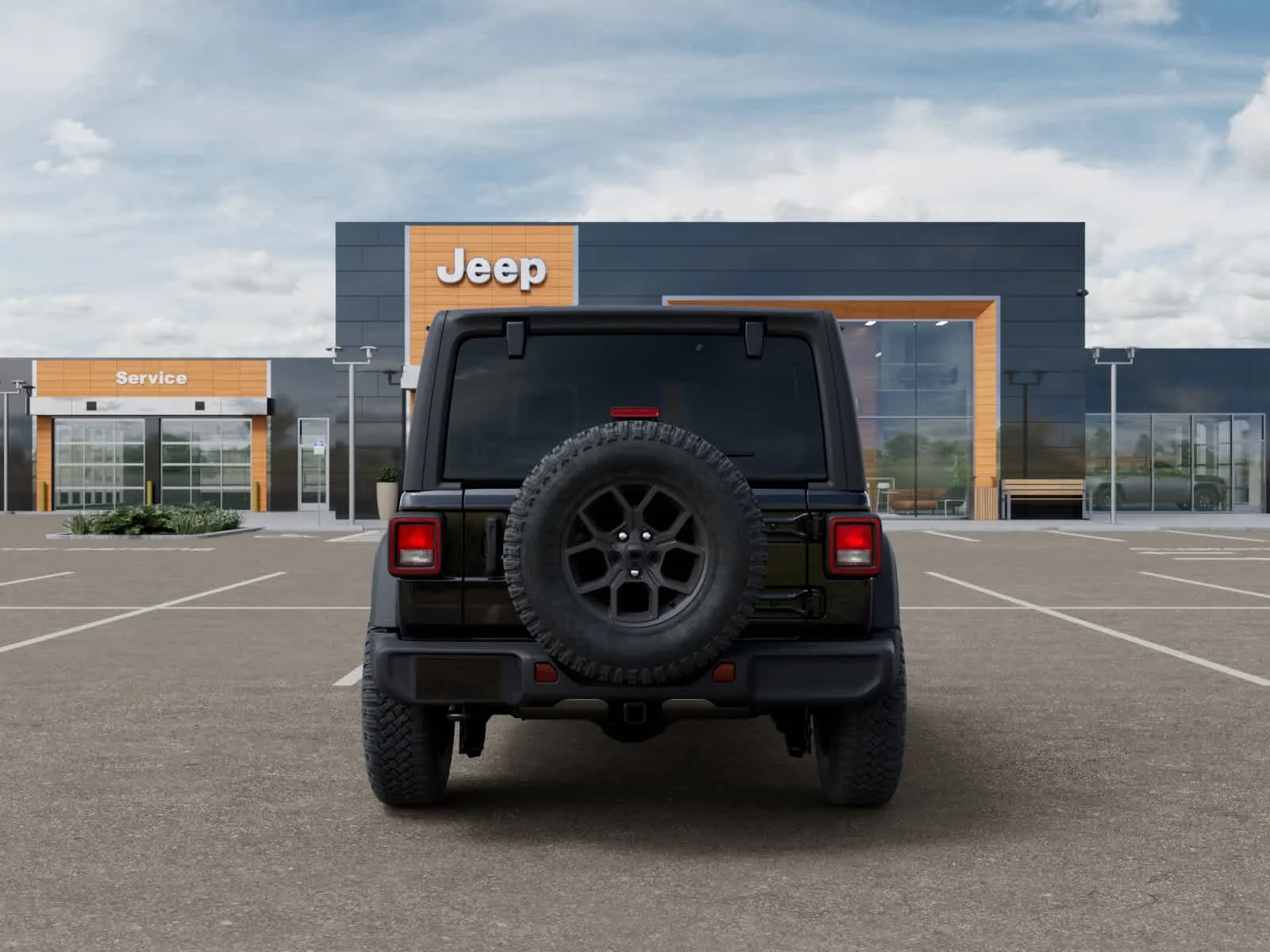 New 2026 Black Clearcoat Jeep Willys image 7