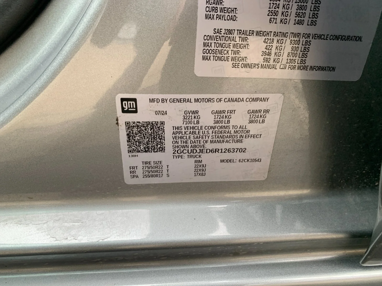 Used 2024 Sterling Gray Metallic Chevrolet High Country image 32