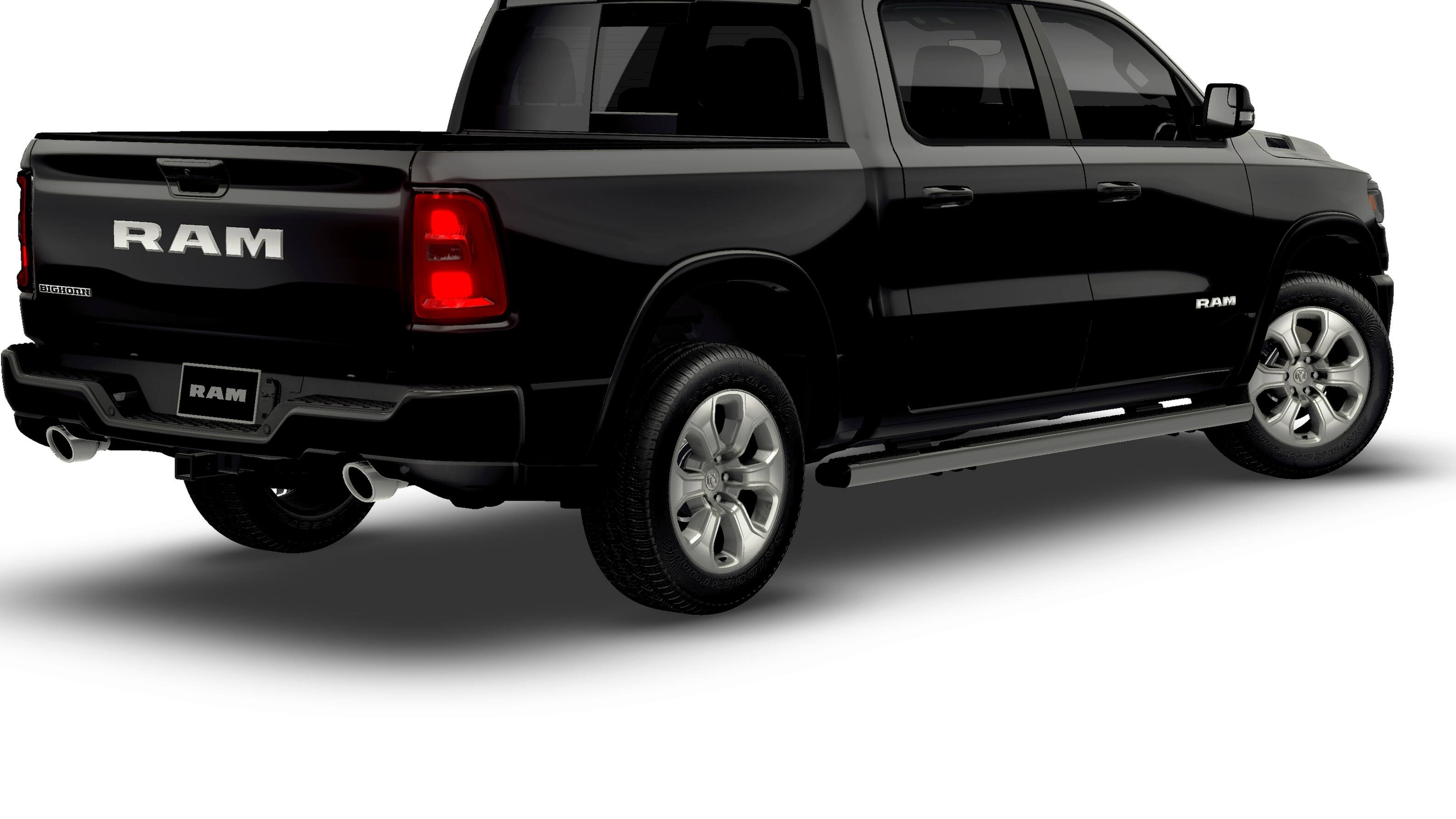 New 2026 Diamond Black Crystal Pearl-Coat Exterior Paint RAM BIG HORN image 14