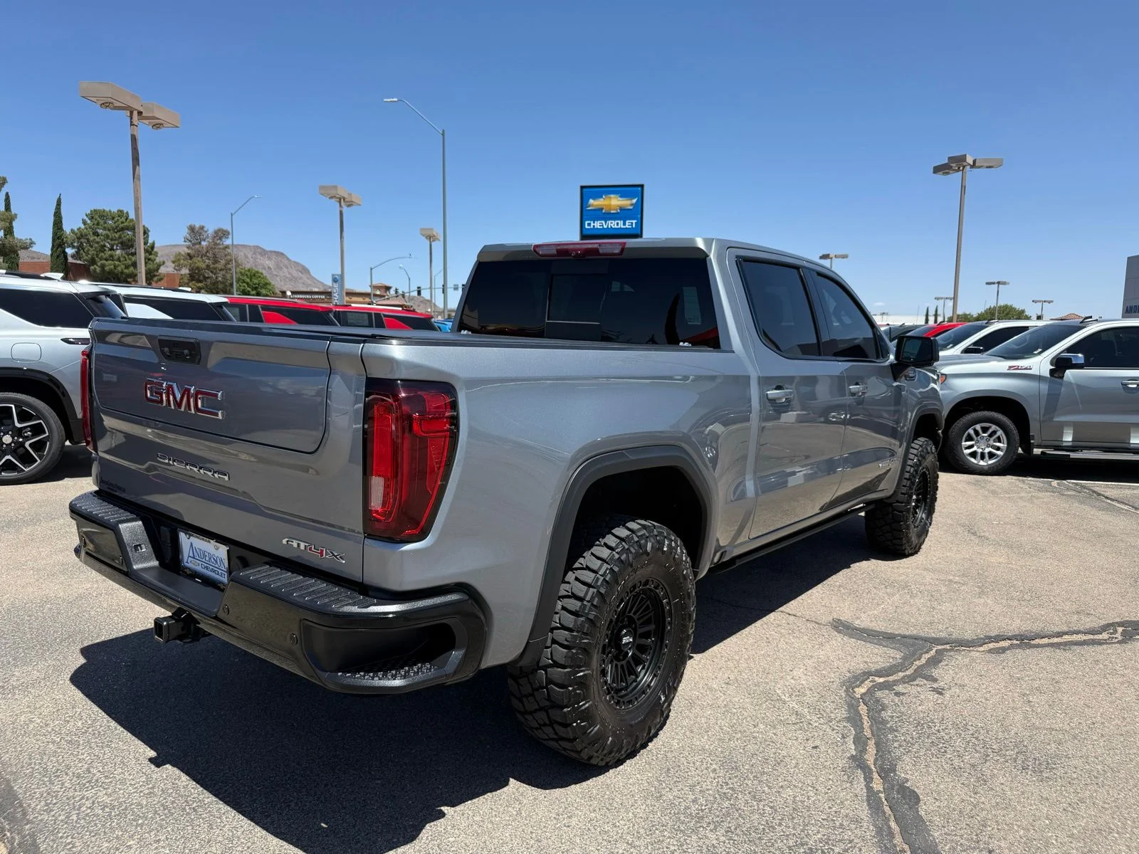 Used 2024 Silver GMC AT4X image 5