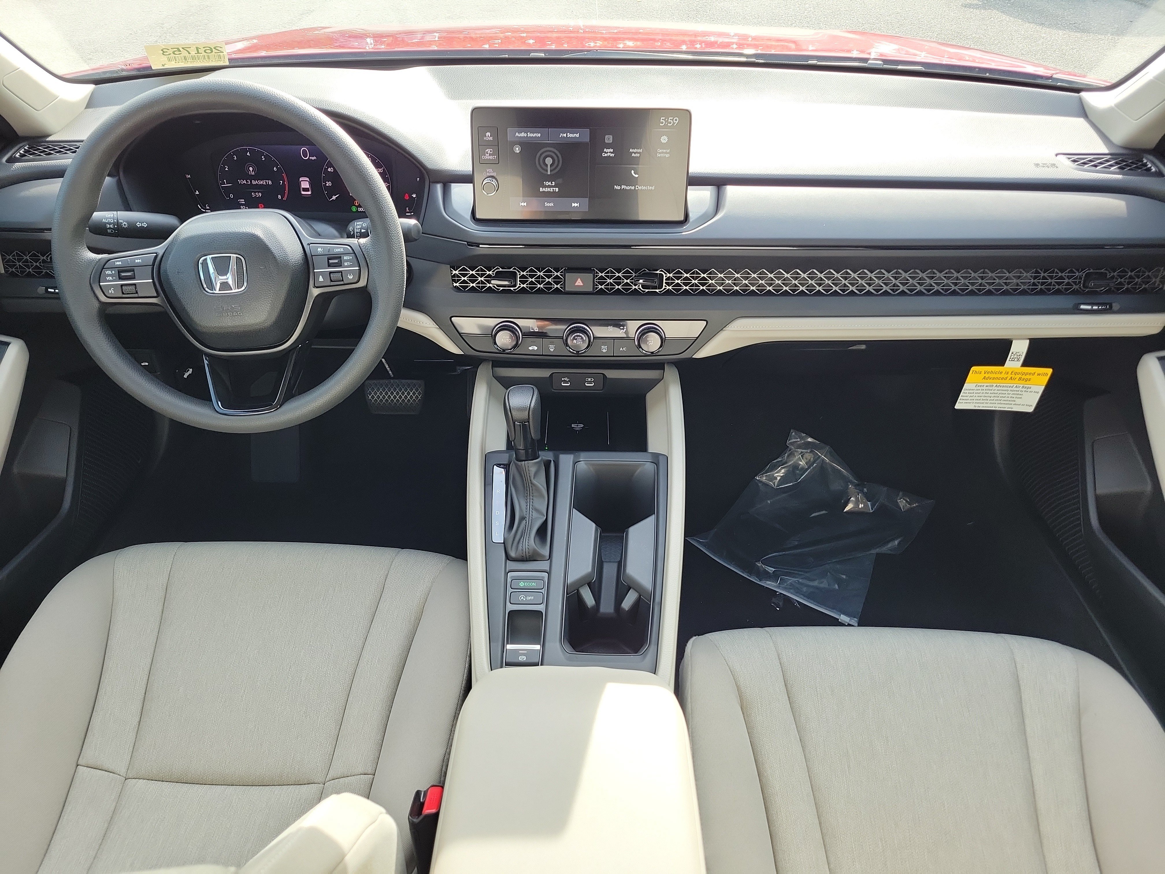 New 2026 Radiant Red Metallic Honda LX image 14