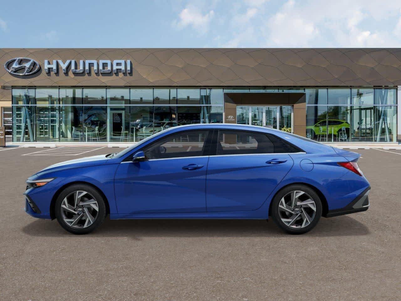 Used 2025 Intense Blue Hyundai Limited image 3