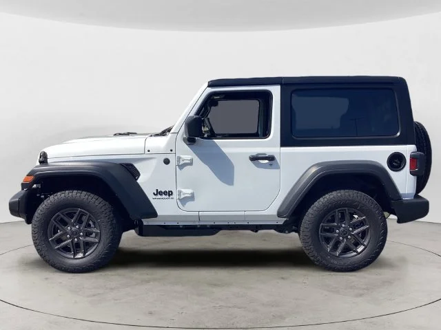 New 2026 Bright White Clearcoat Jeep 2-DOOR SPORT S image 2