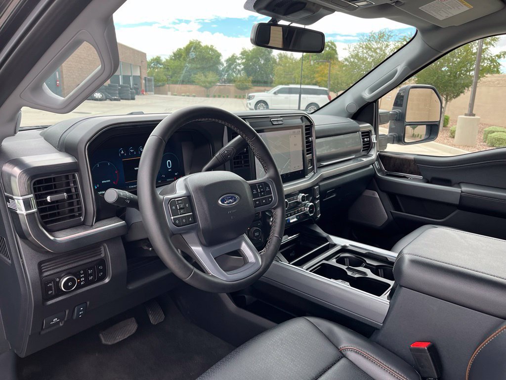 Certified Used 2025 Black Ford Lariat image 15