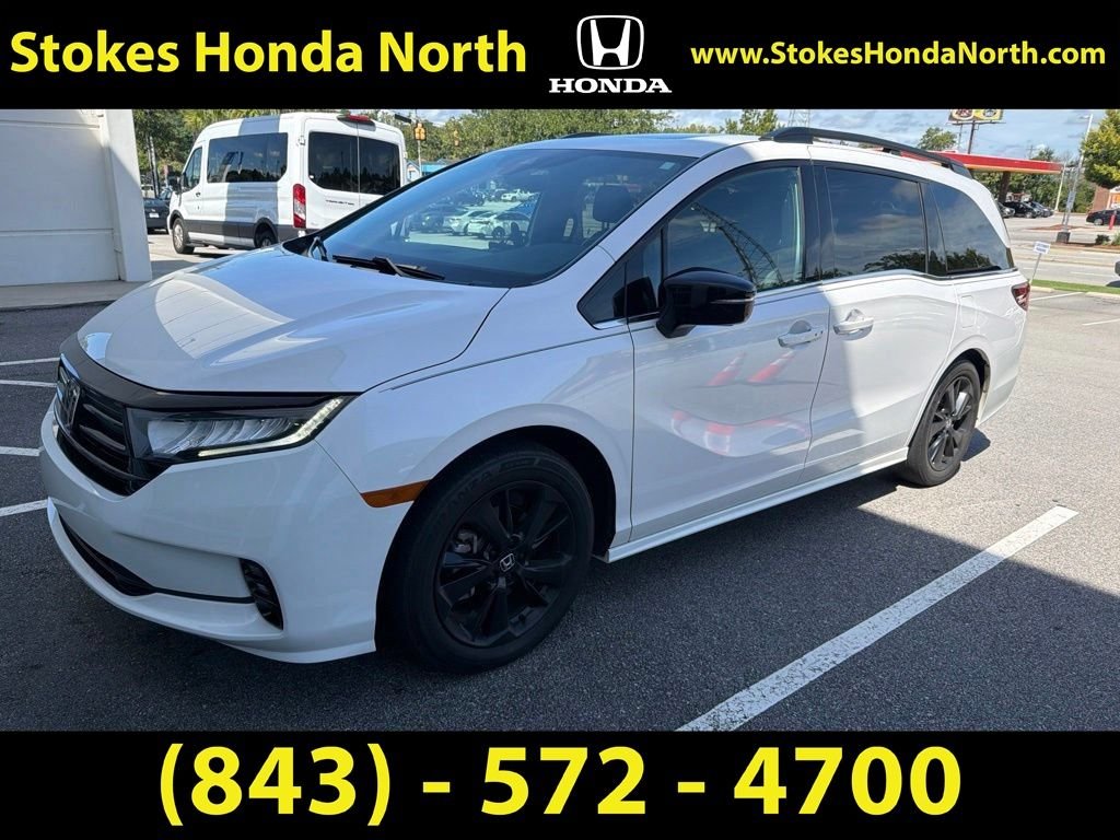 Used 2024 White Honda Sport image 1