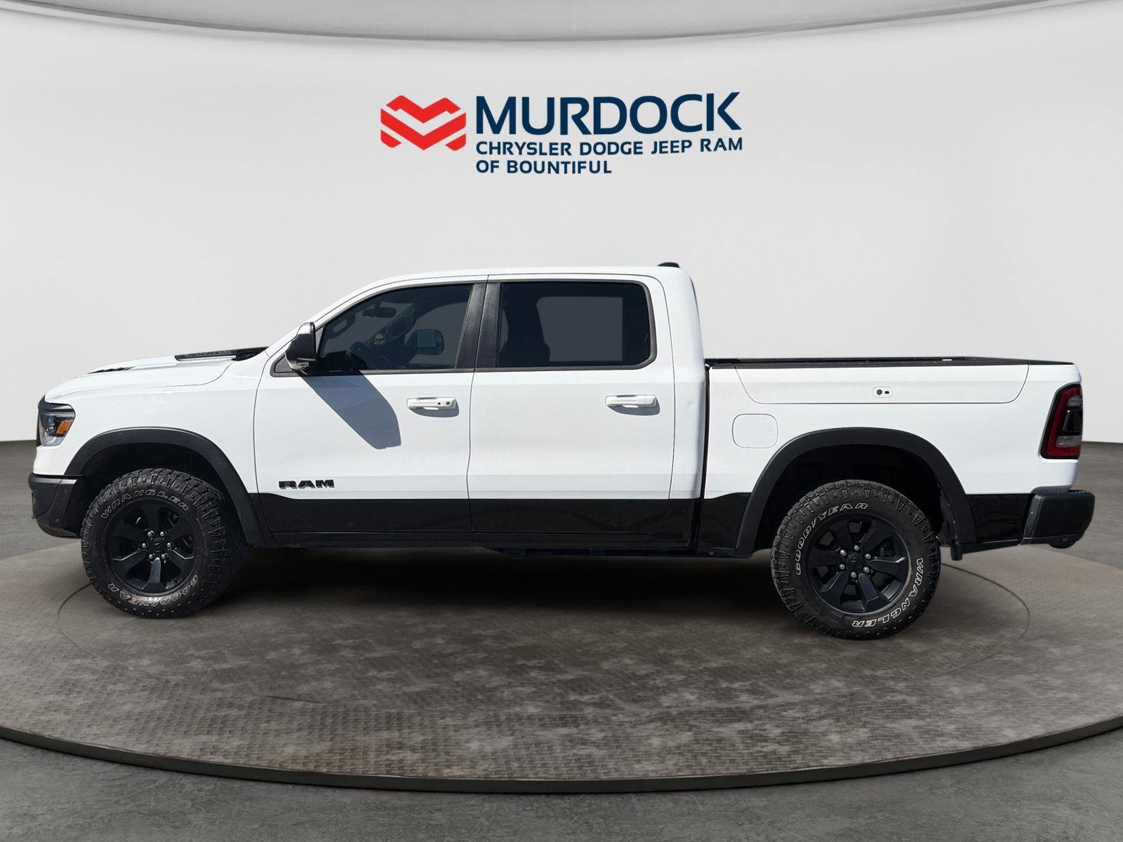 Used 2022 Bright White Clearcoat Ram Rebel image 2