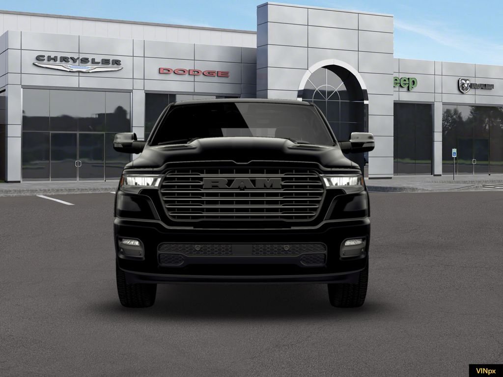 New 2026 Diamond Black Crystal Pearl-Coat Exterior Paint RAM Laramie image 12