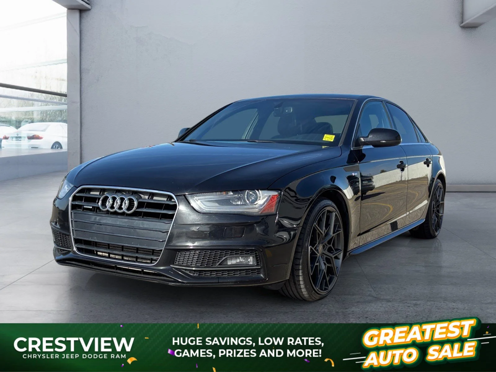 Used 2014 Black Audi Technik image 1