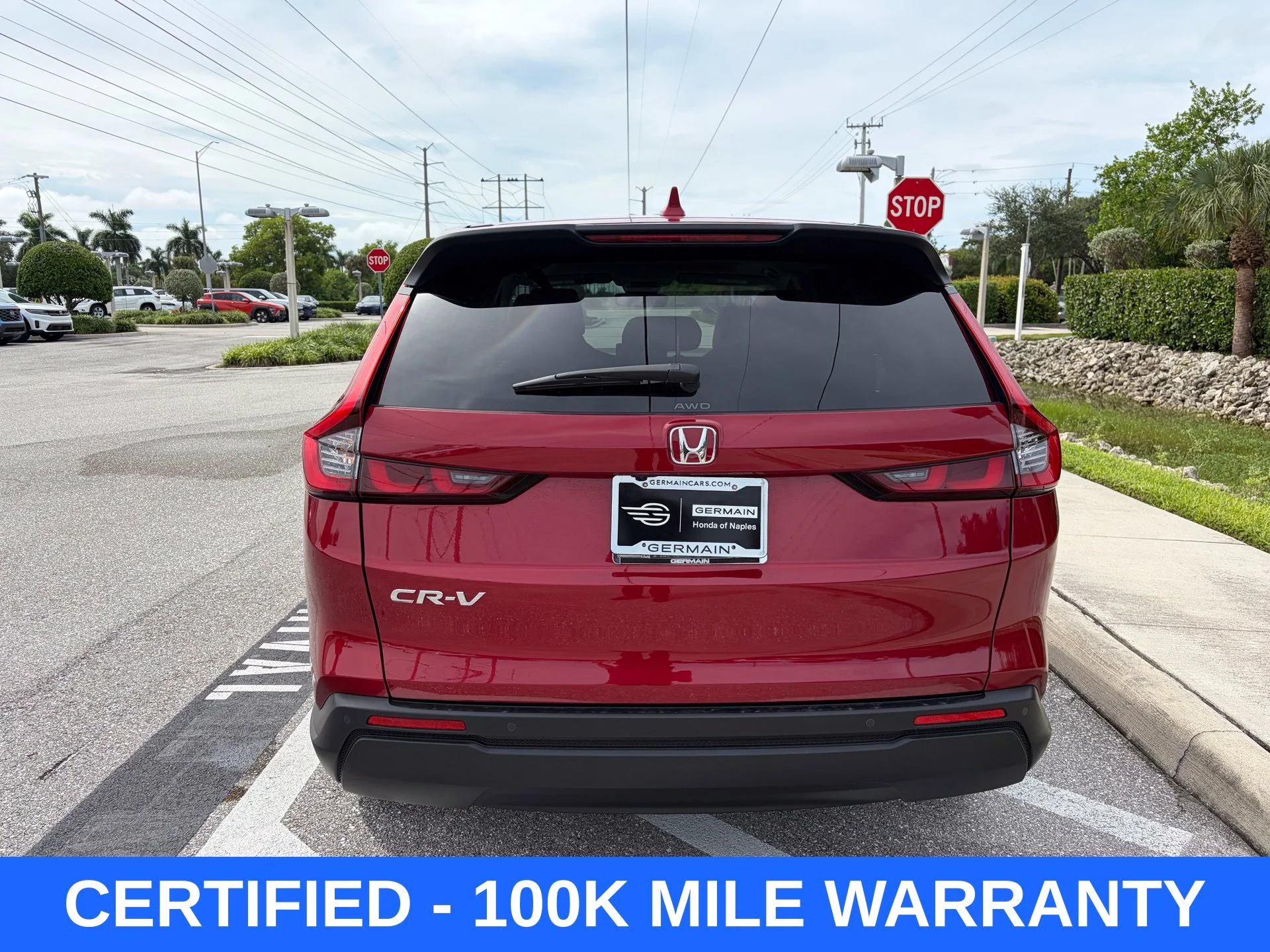 Certified Used 2024 Radiant Red Metallic Honda EX-L image 8