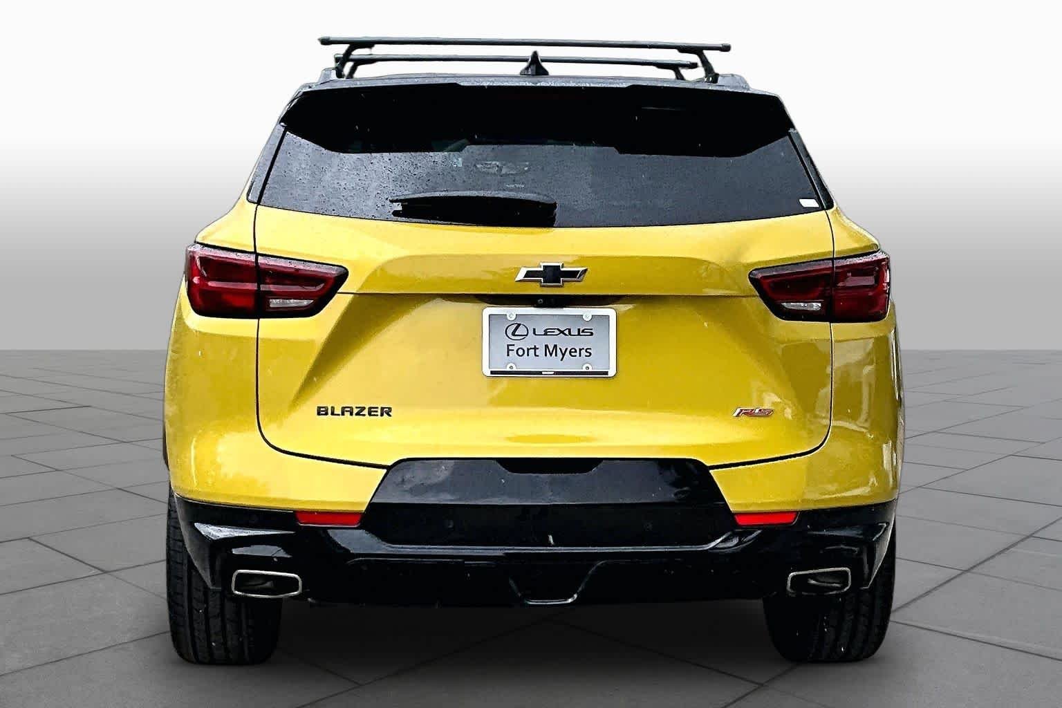 Used 2023 Nitro Yellow Metallic Chevrolet RS image 5