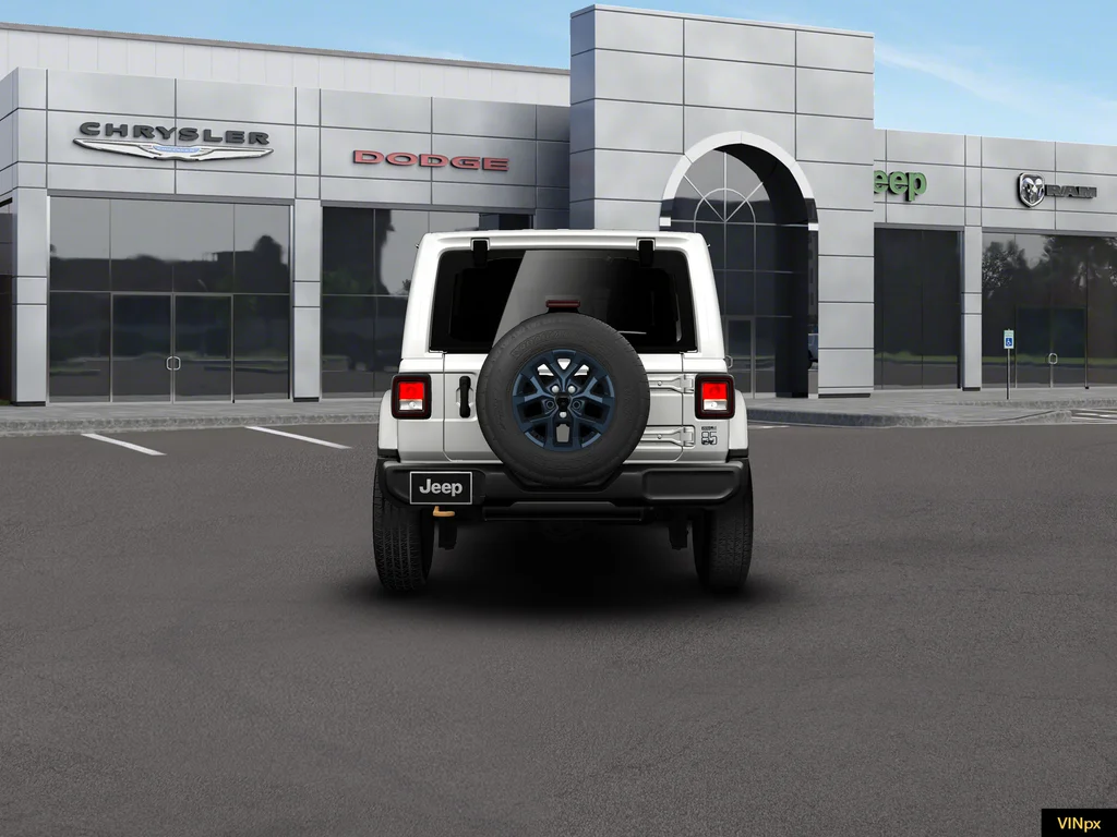 New 2026 Bright White Clear-Coat Exterior Paint Jeep  image 5