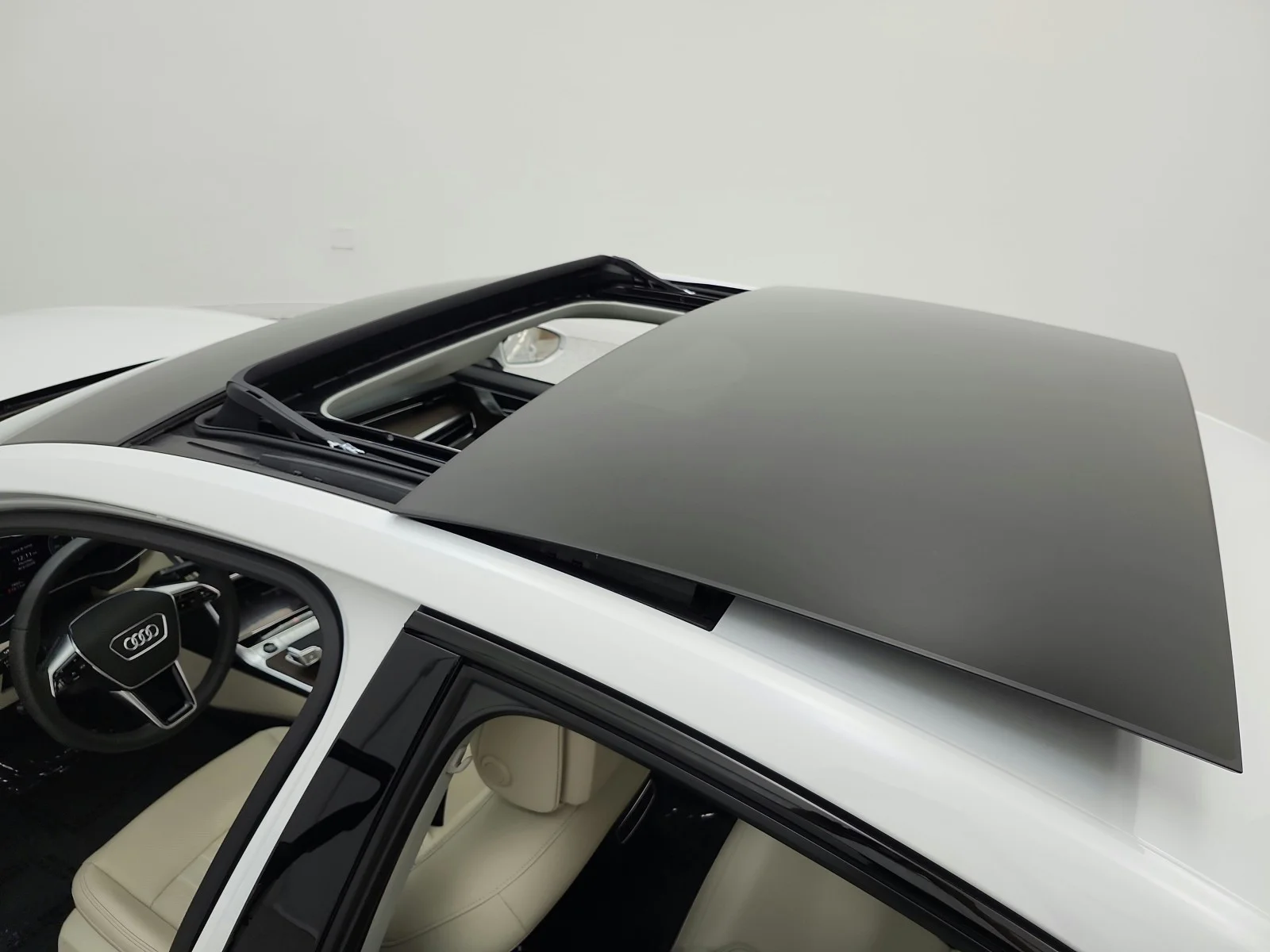 Used 2025 Glacier White Metallic Audi Premium image 11