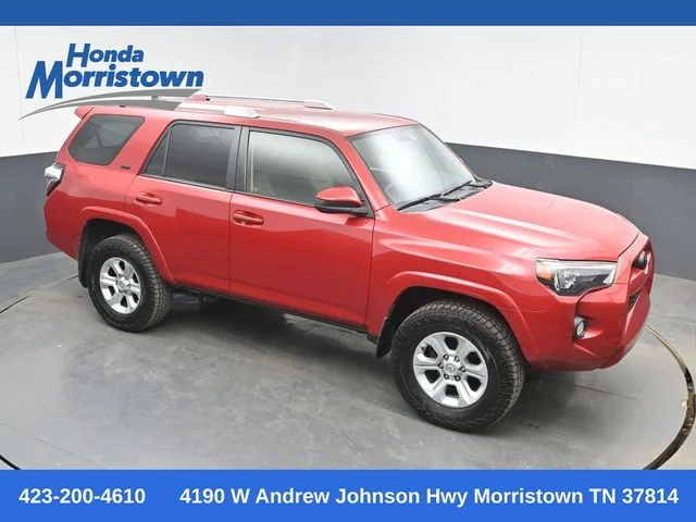 Used 2018 Barcelona Red Metallic Toyota SR5 image 1