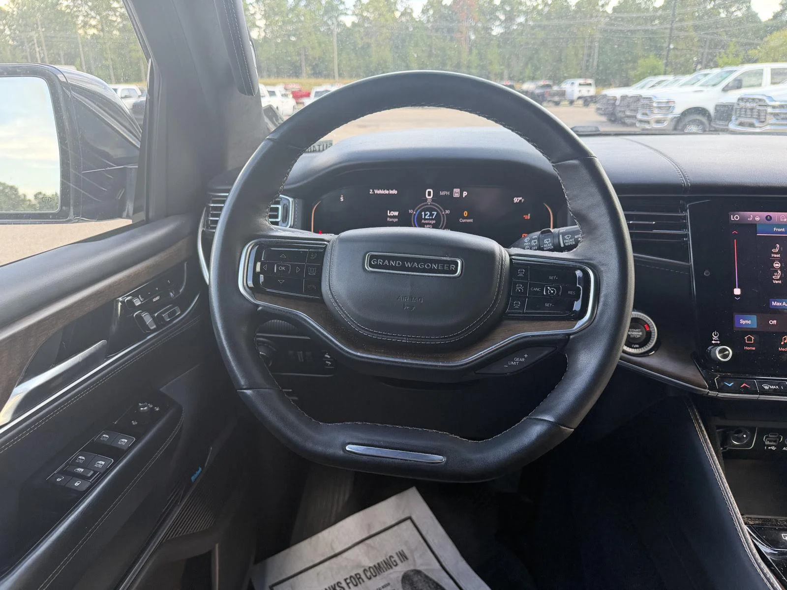Used 2023 Bright White Clearcoat Jeep Series II image 5
